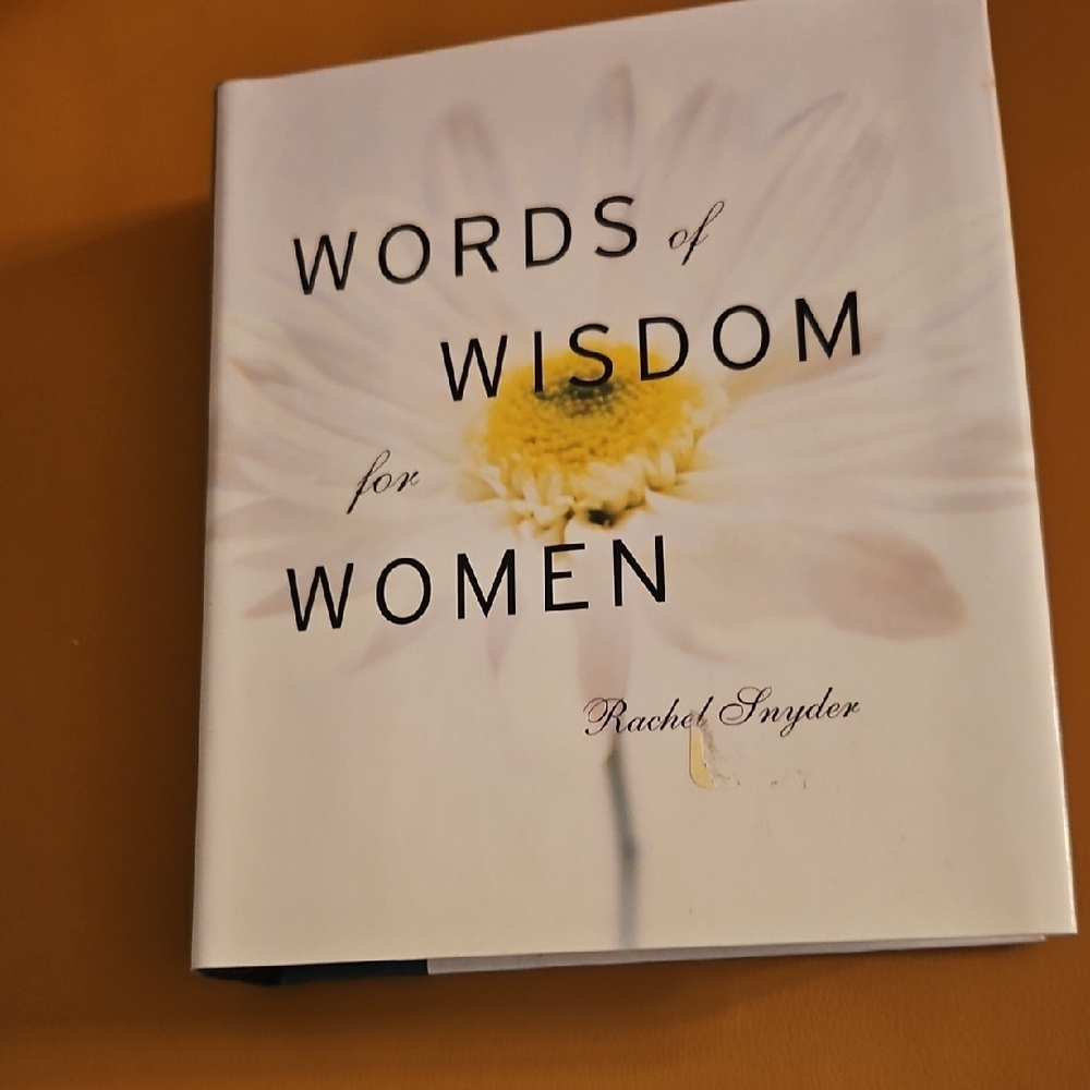 Barnes & Noble Words of Wisdom for Women Book - White and Yellow
